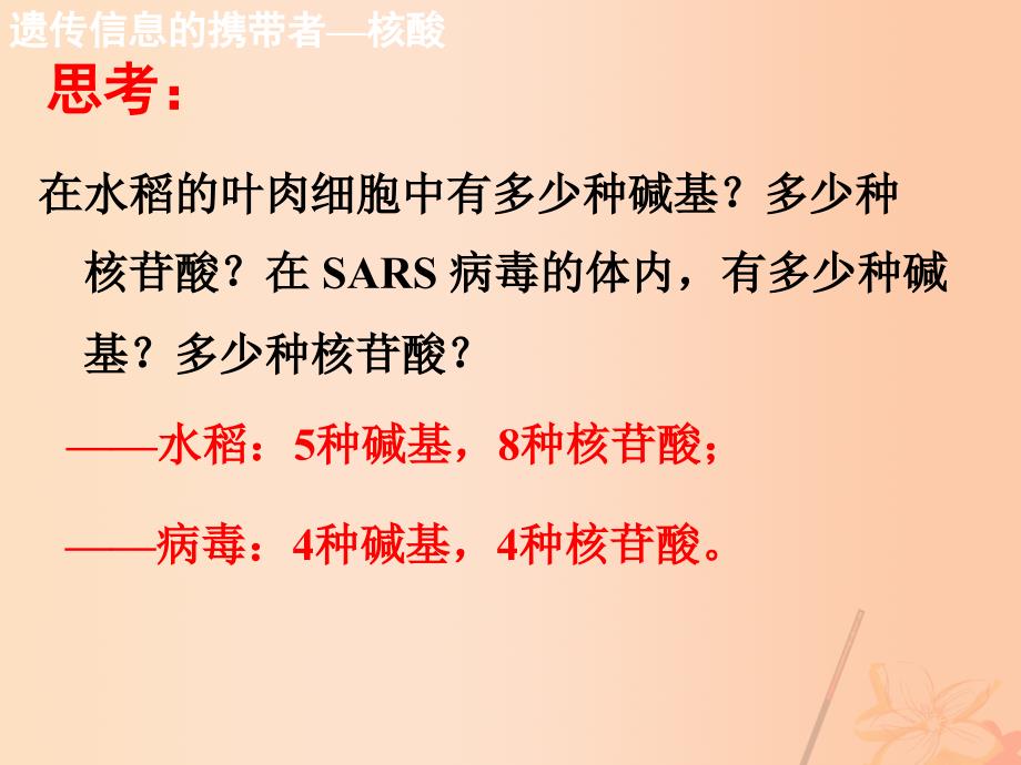 高中生物 2_4 细胞中的糖类和脂质课件（2）新人教版必修1_第4页