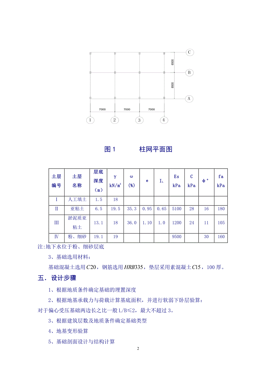 土力学及基础工程___课程设计_第3页