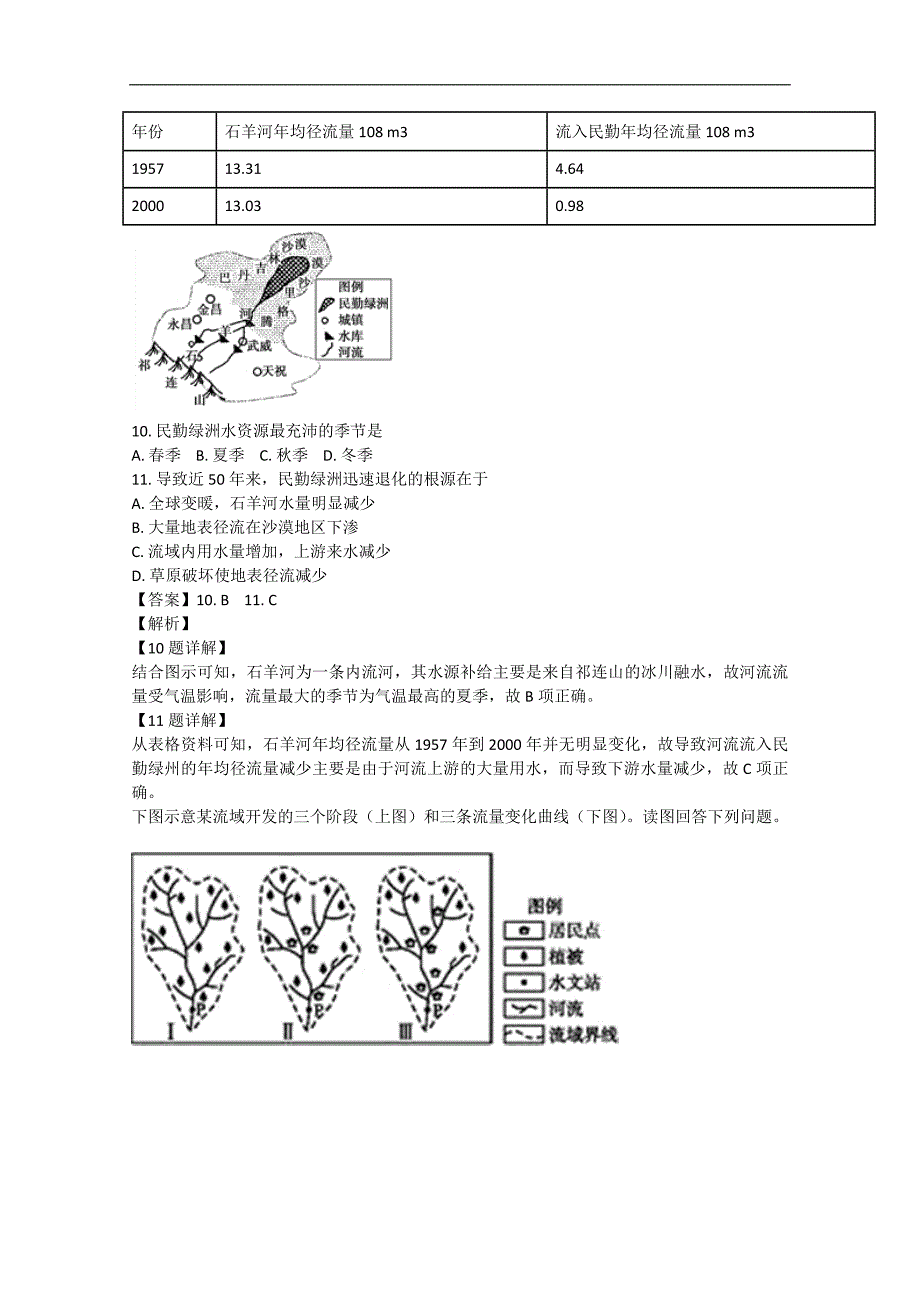 【解析版】黑龙江省哈六中2018-2019学年高二上学期期中考试地理试题 word版含解析_第4页