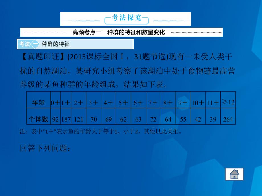 高考生物二轮复习 专题11 种群和群落课件_第4页