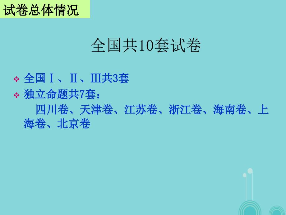 高考生物 考试说明解读及复习的策略及建议课件_第4页