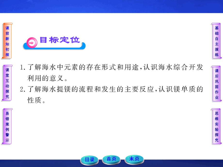 2018年版人教版高一化学化学课件《第三章 自然界中的元素 第四节海水中的元素》_第3页