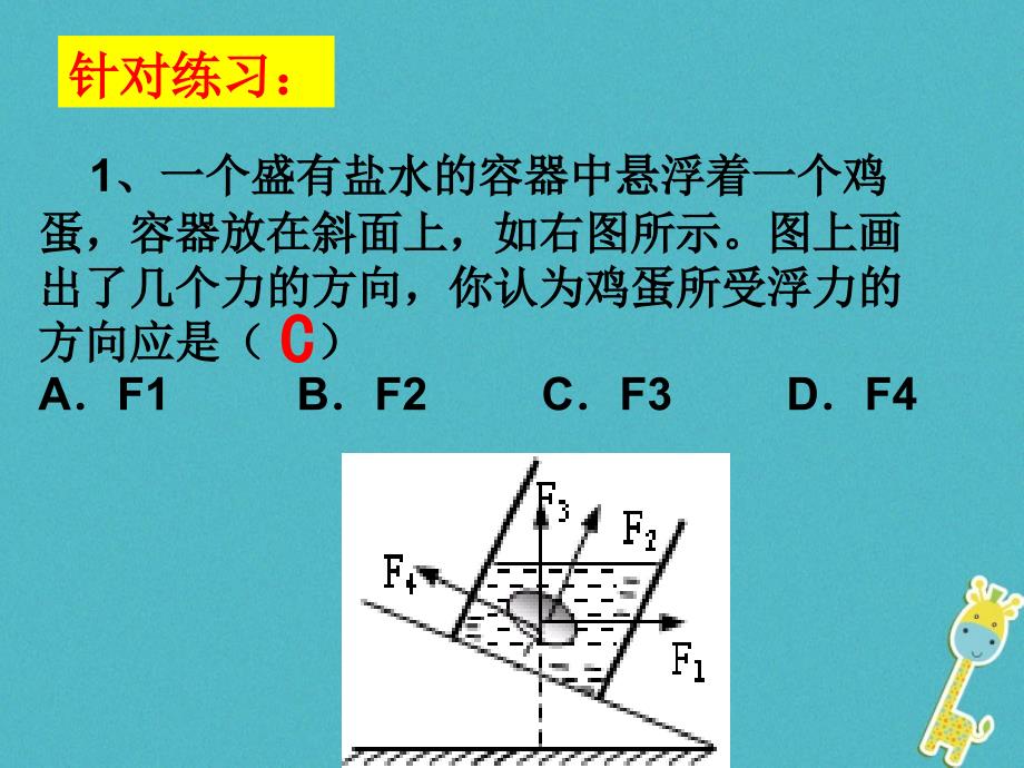 中考物理 浮力复习课件_第4页