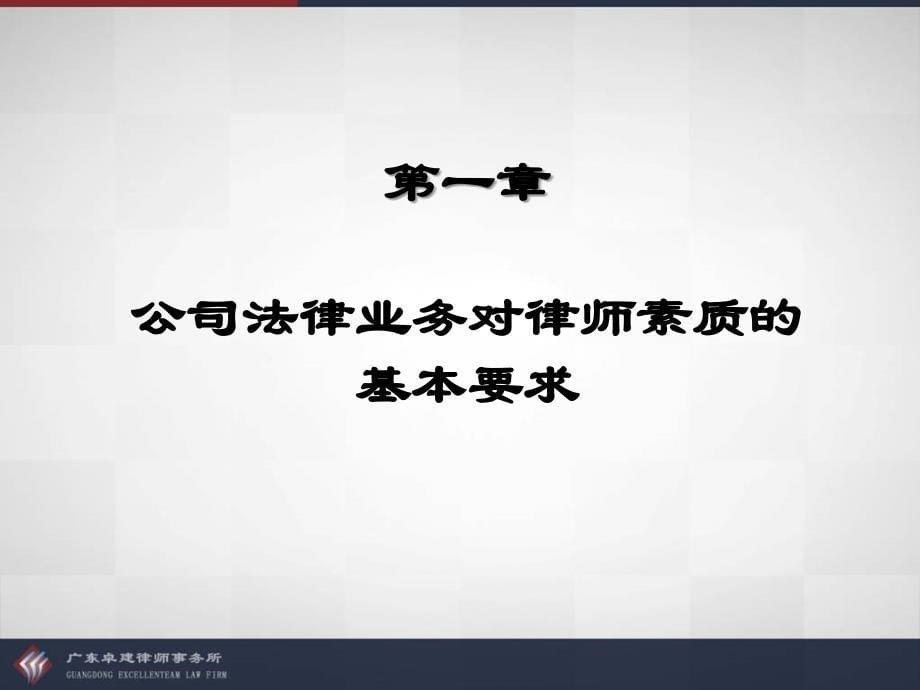 公司l律师业务培训讲座_第5页