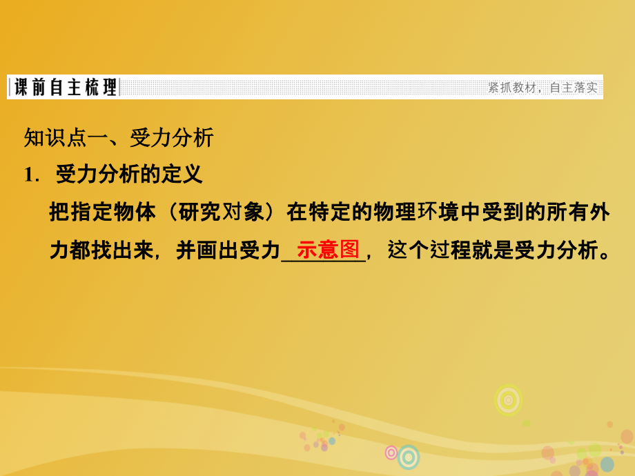 高考物理大一轮复习第二章相互作用基次3受力分析共点力的平衡课件新人教版_第2页