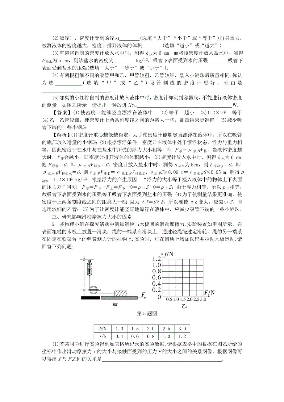 中考物理 专题复习 教材重点（拓展）实验22个_第4页