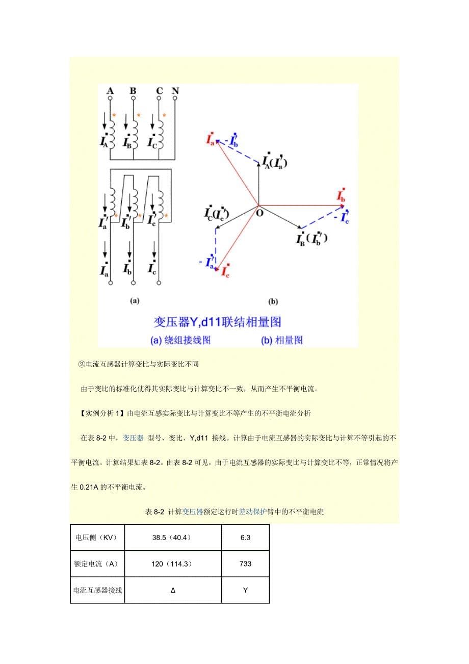 变压器差动保护基本原理与逻辑图_第5页