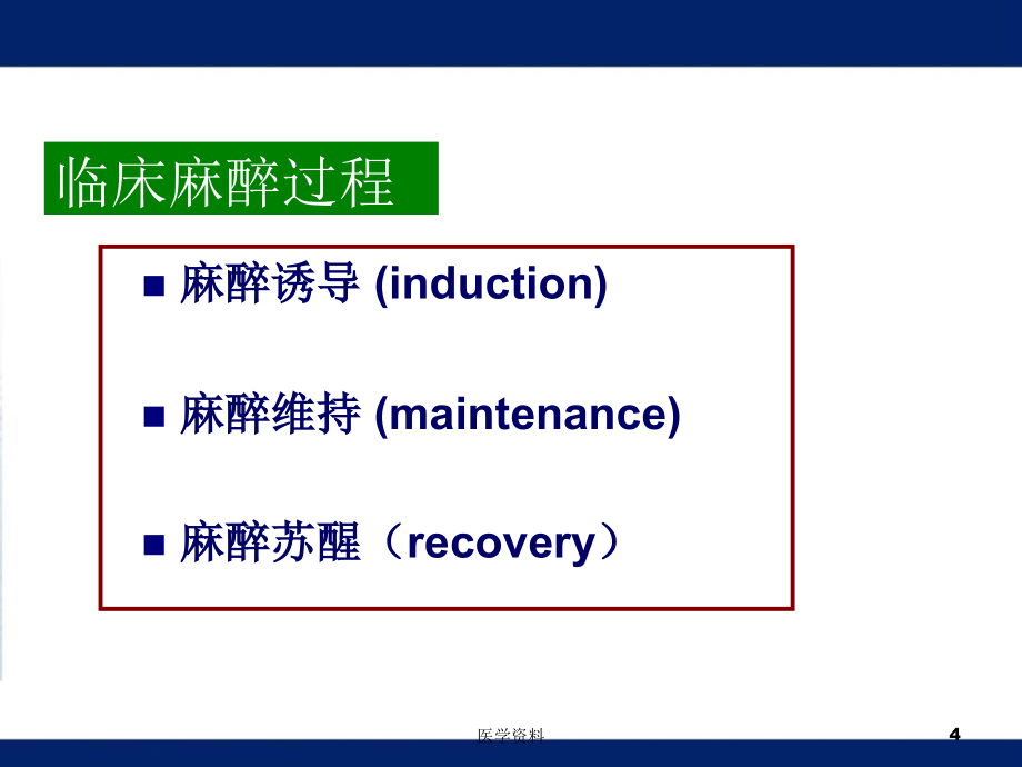 2018年第二版(8年制)医学专业核心课程《外科学》 第十一章 麻醉_第4页