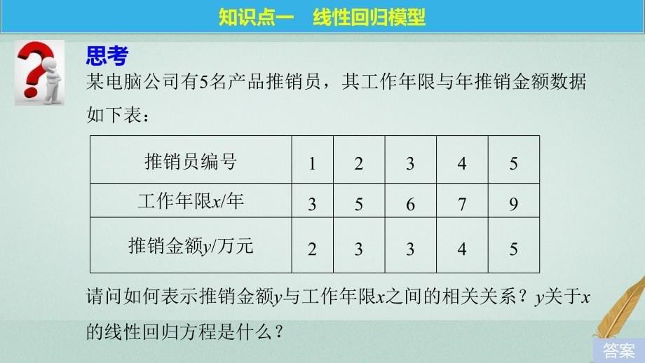 高中数学 第1章 统计案例 1_2 回归分析课件 苏教版选修1-2_第5页