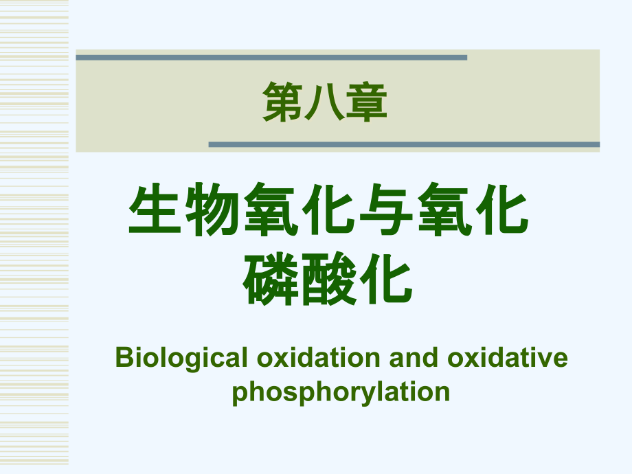 生物化学与分子生物学八年制课件9_第1页