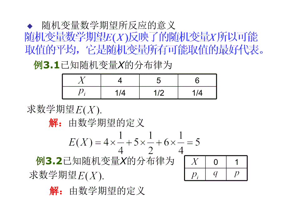 第3章 随机变量的数字特征、概率生成函数、特征函数_第4页