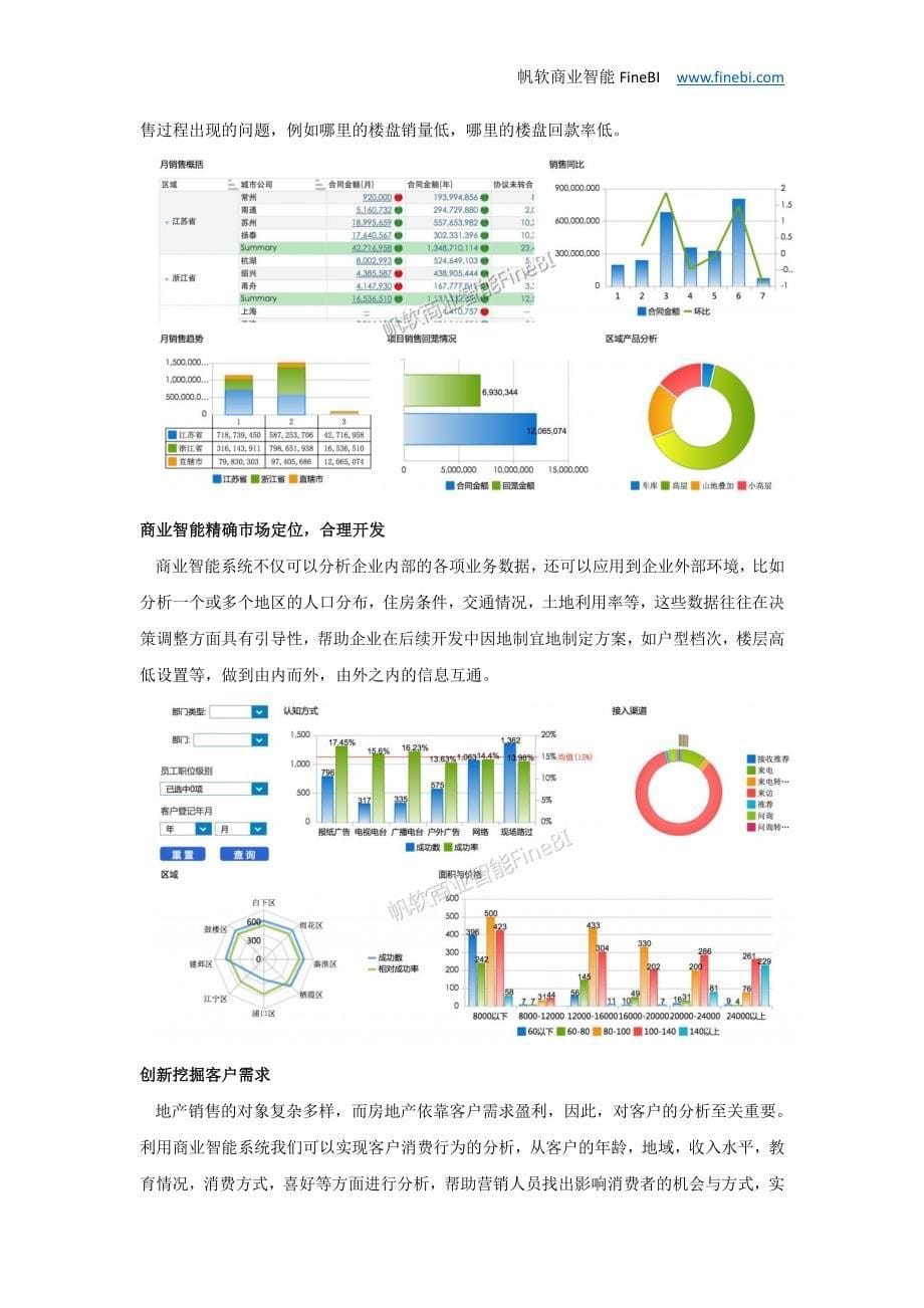 finebi大数据解决方案行业集锦_第5页