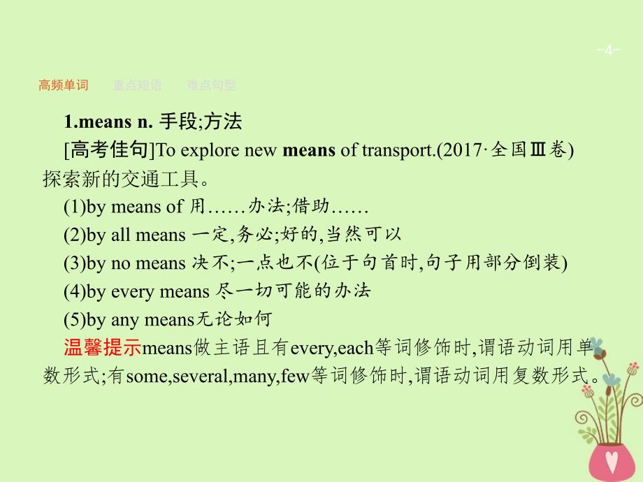 高考英语一轮复习unit1alandofdiversity课件新人教版选修8_第4页