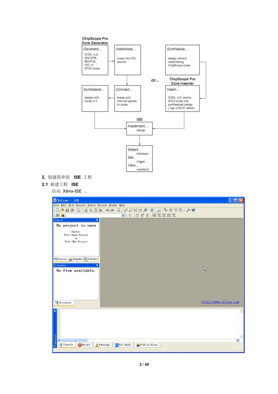 chipscopepro详细教程(xilinx在线逻辑分析仪)_第2页