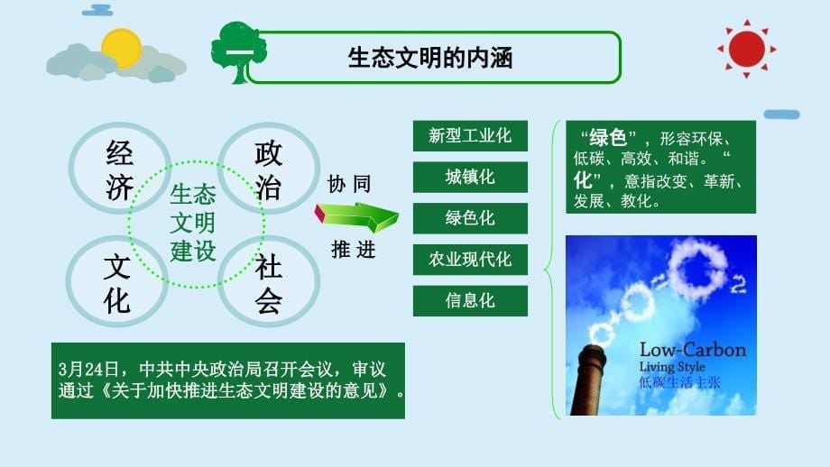 环保绿色清新十九环保十九报告生态文明_第5页