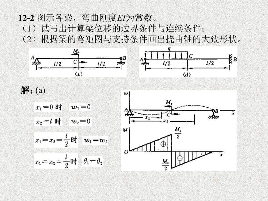 工程力学 单辉祖 第12章 习题_第2页