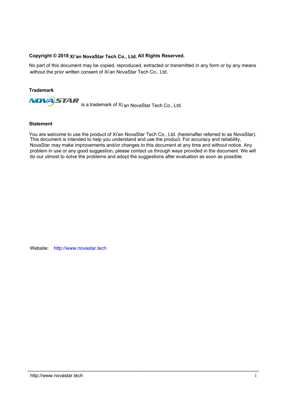 诺瓦科技LED视频拼接软件V-Can使用手册英文版_第2页