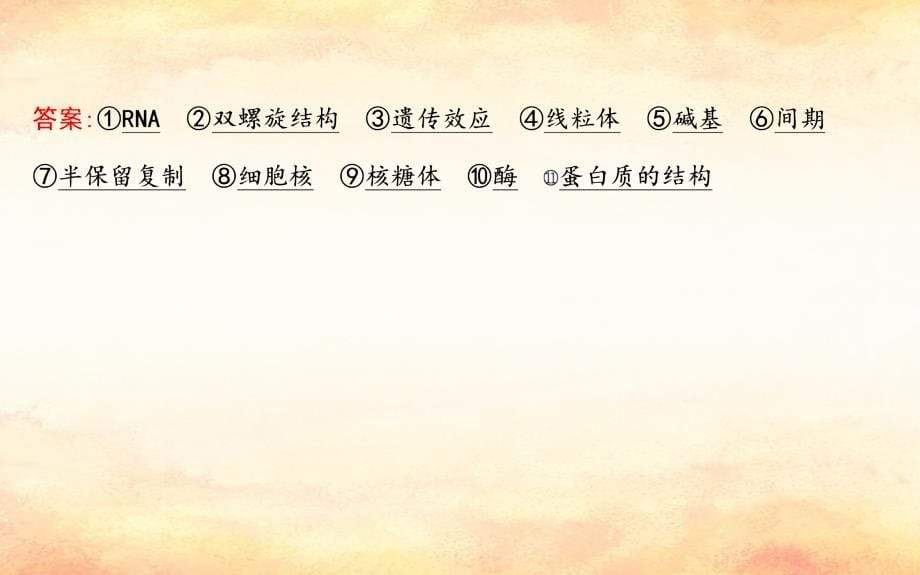 2019版高考生物二轮复习 第一部分 专题突破 专题六 遗传的分子基础课件_第5页