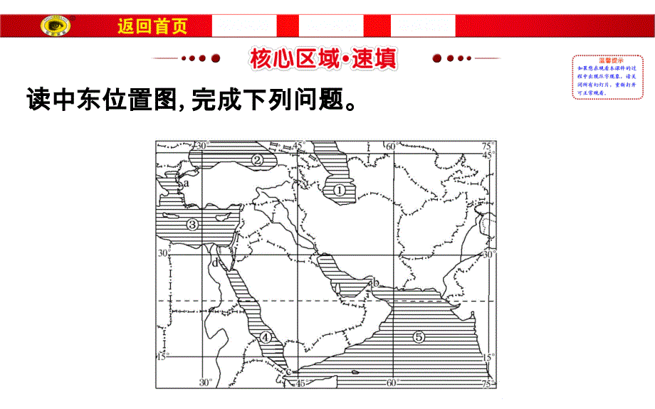 2019版世纪金榜高考地理区域地理复习课件：第9讲 中东－埃及 非洲（撒哈拉以南的非洲）2.9.1 _第2页