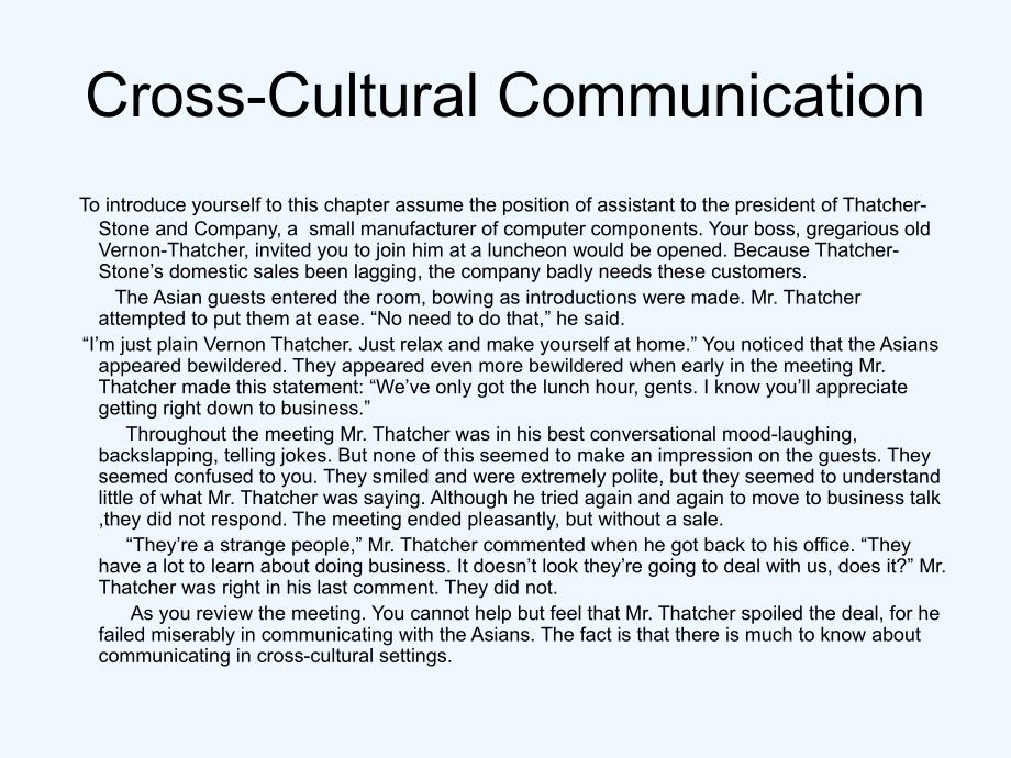 商务沟通之跨文化沟通（中英）_第4页
