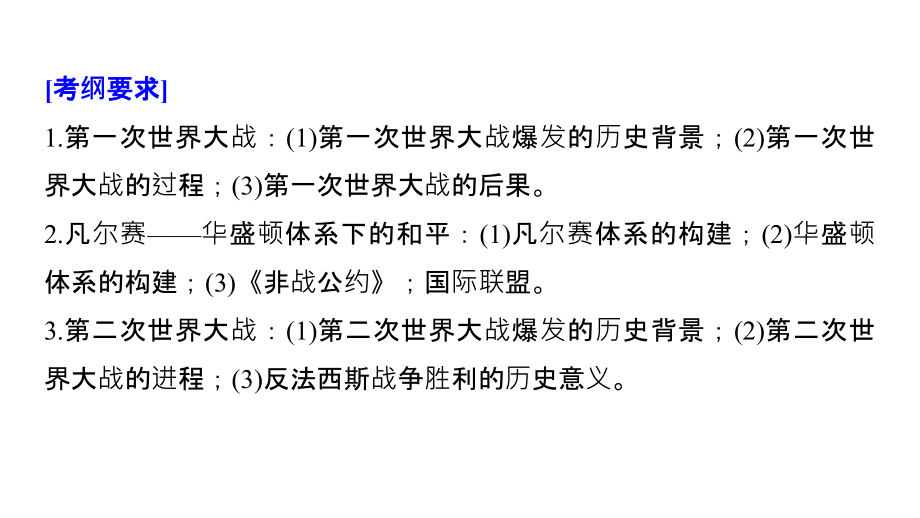 2019版高考历史二轮增分策略通用专题版实用课件：板块四 选修部分 专题十六 _第2页