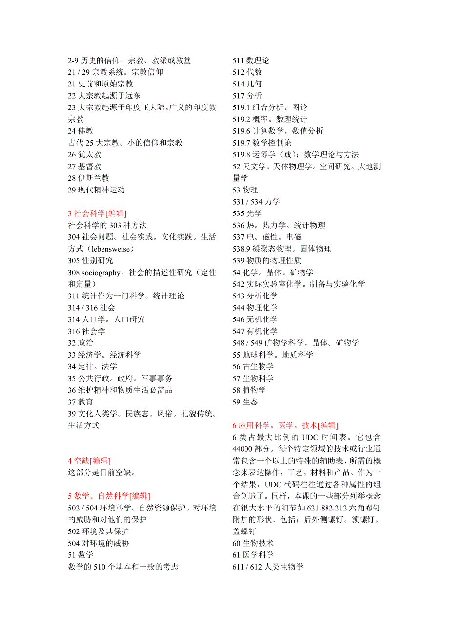 udc分类号中英文对照_第2页