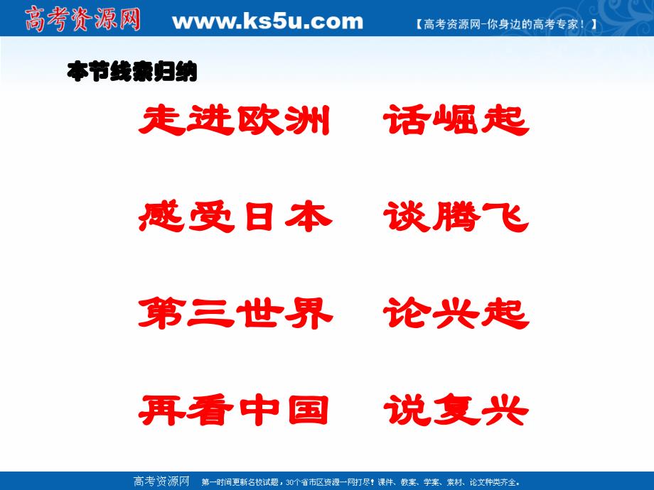 2018年优课系列高中历史岳麓版必修1 第25课 世界多极化趋势 课件（36张） _第3页