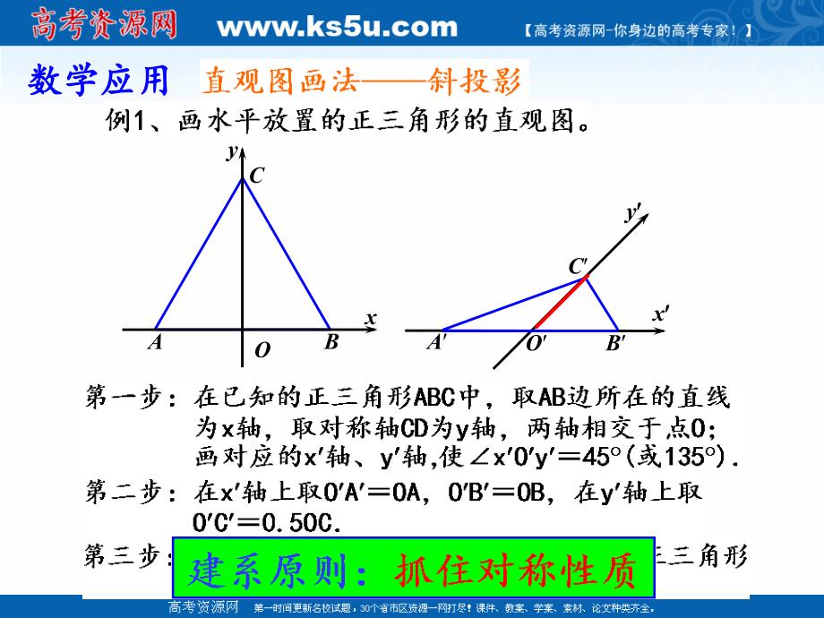 2018年优课系列高中数学苏教版必修二 1.1.4 直观图画法 课件（18张） _第4页