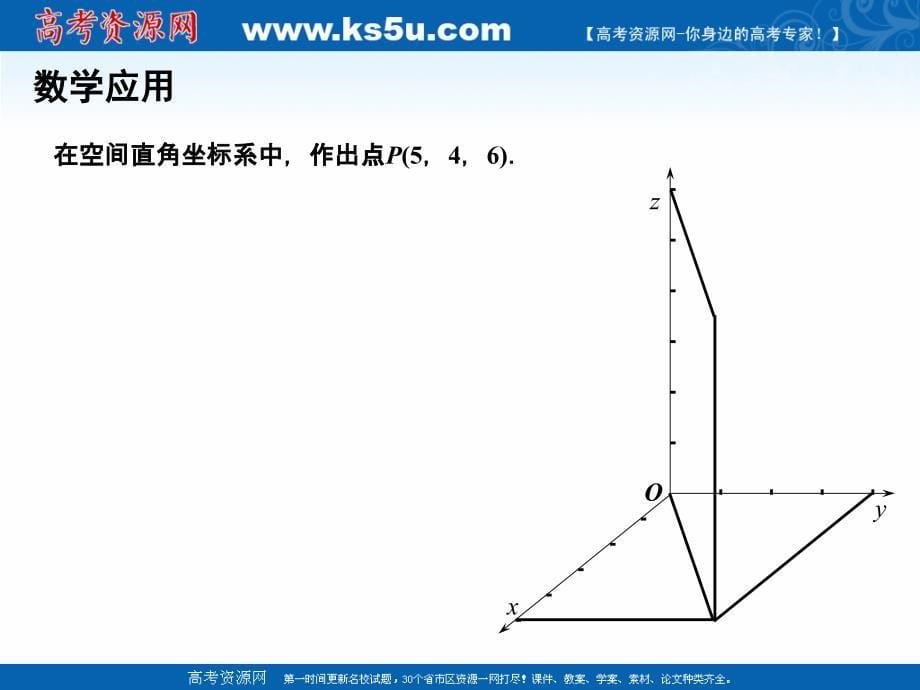 2018年优课系列高中数学苏教版必修二 2.3.1 空间直角坐标系 课件（15张）2 _第5页