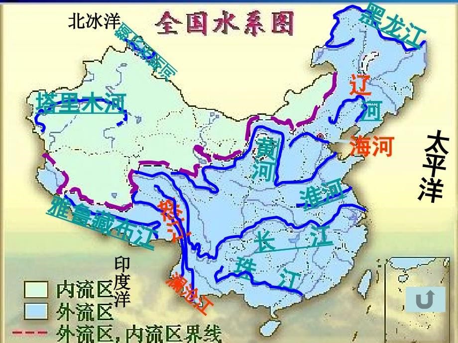 中国的河流复习课(公开课)_第5页