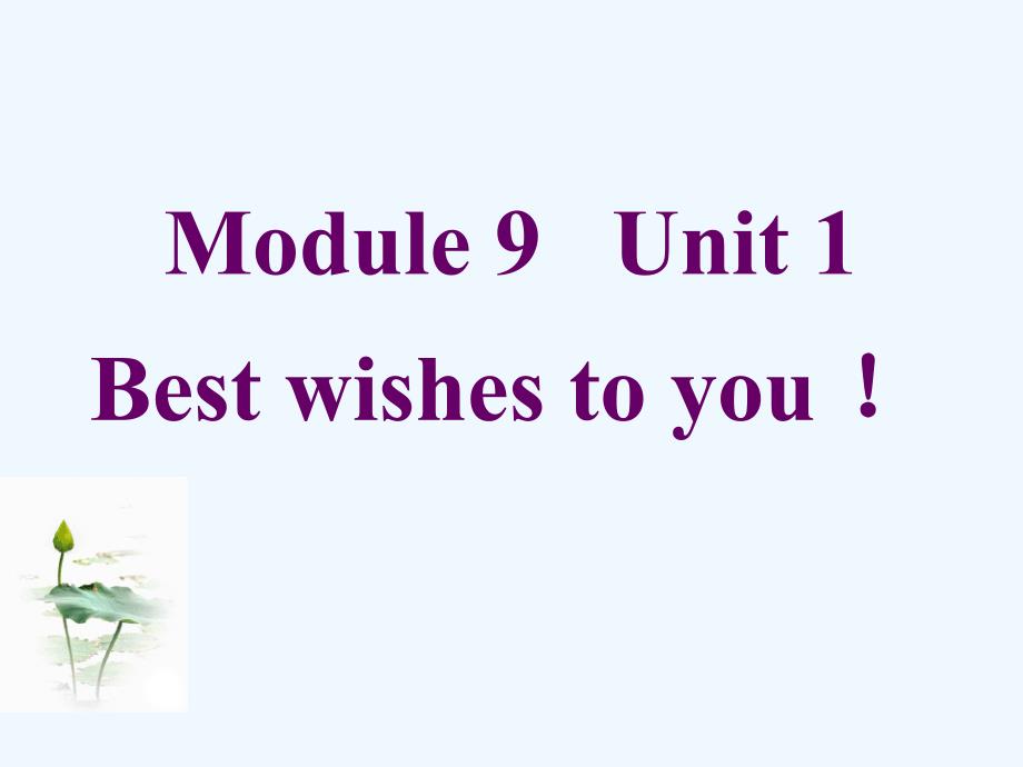 六下m9+unit1+best+wishes+to+you课件_第4页