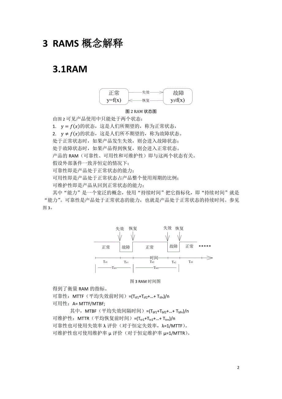 可靠性,可用性,可维护性,安全性(rams)定义解释_第2页