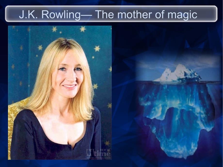 jk罗琳与哈利波特双语简介_第1页