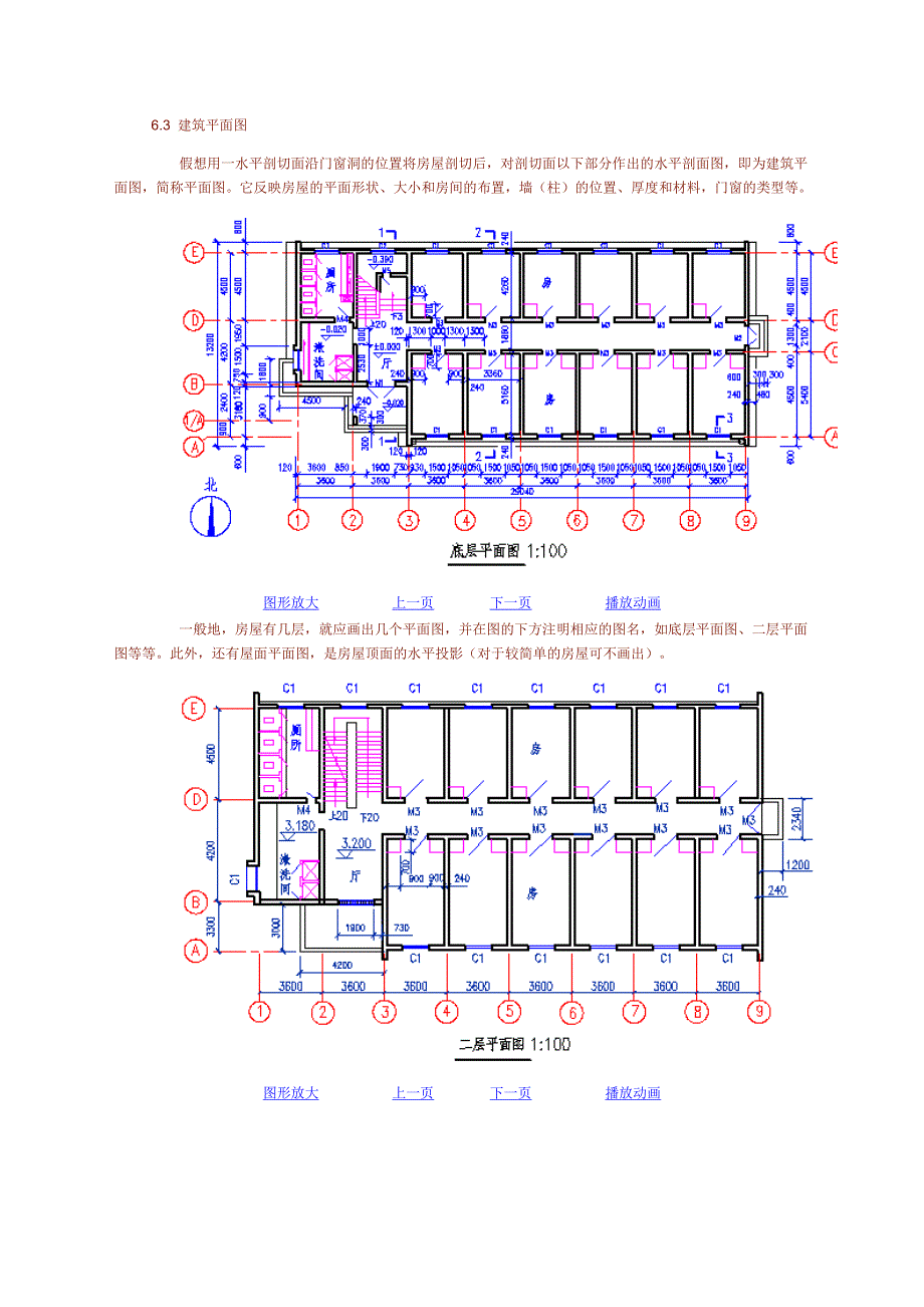 建筑平面图立面图,剖面图_第1页