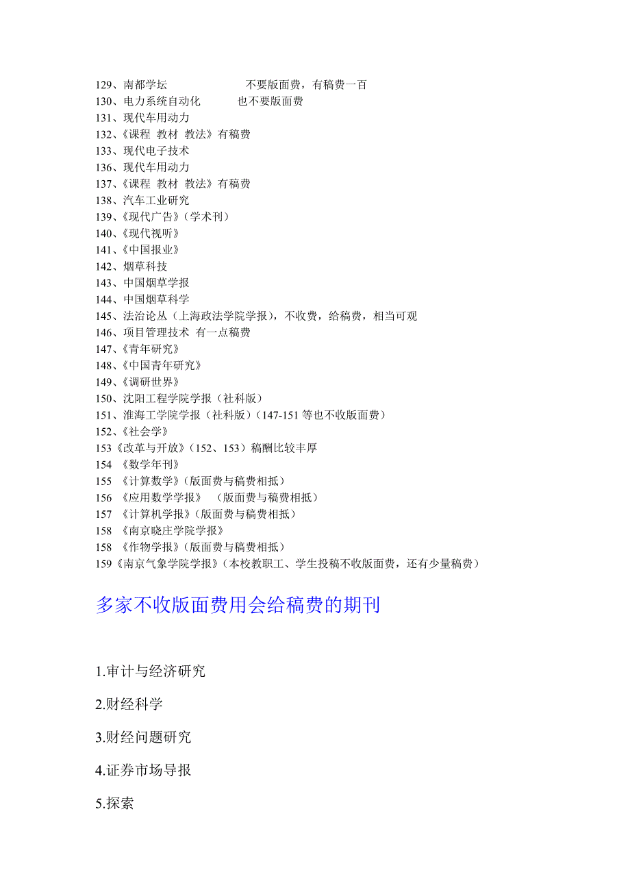 为朋友们提供一些不收版面费的学术期刊_第4页