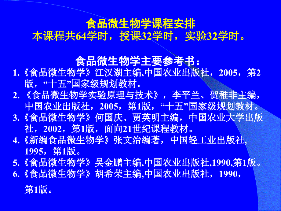 食品微生物教案_第2页