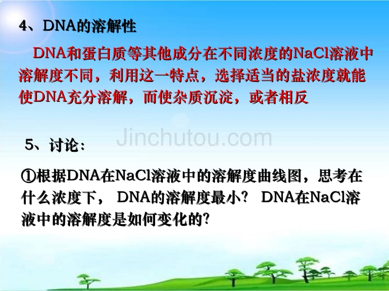 5.1   DNA的粗提取与鉴定_第4页