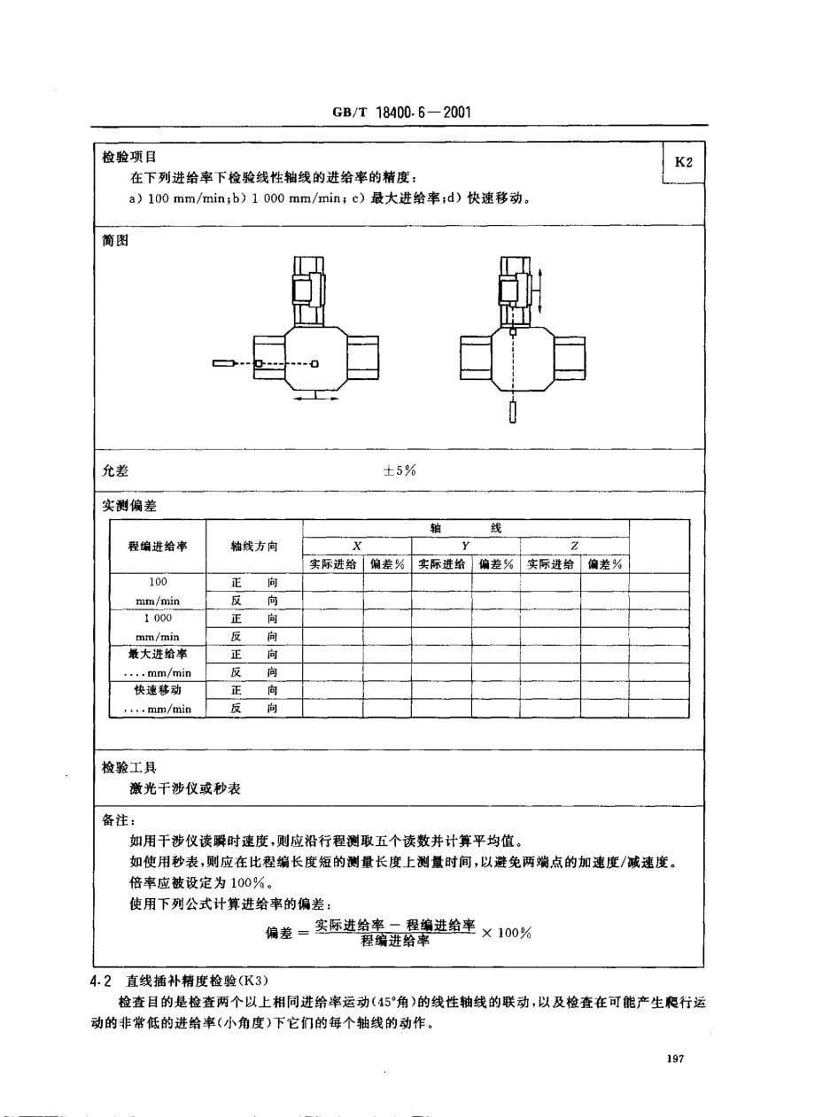 8《加工中心检验条件第6部分进给率、速度和插补精_第5页