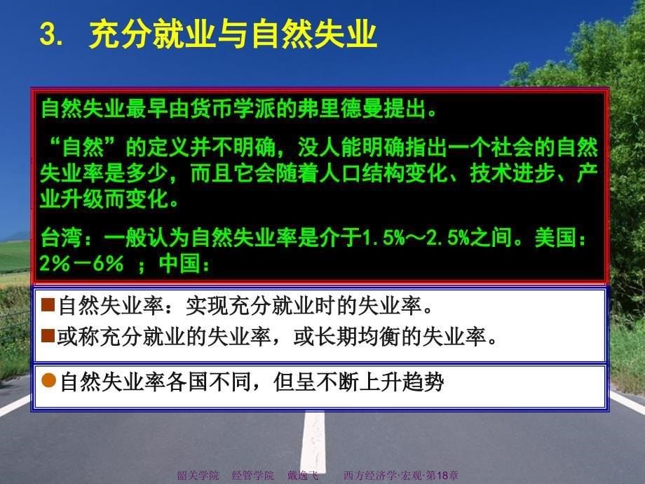 西方经济学 宏观 18 失业与通货膨胀_第5页