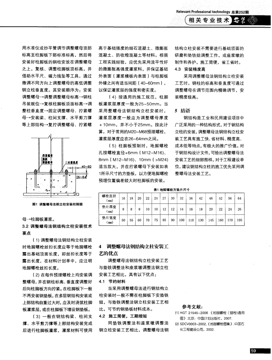 一种简便的钢结构立柱安装工艺_第2页