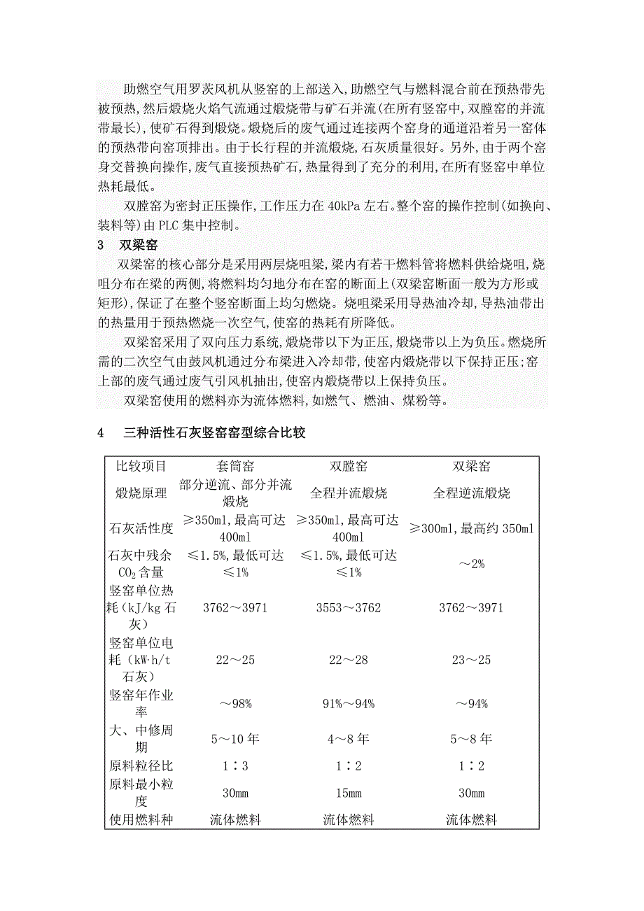 石灰窑技术总结_第4页