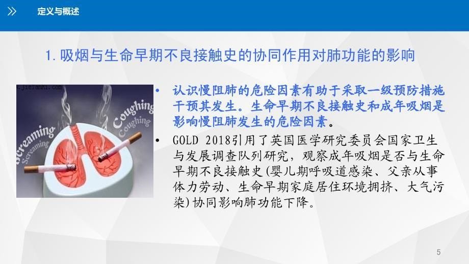 解读2018年GOLD慢性阻塞性肺疾病诊断、治疗及预防全球策略_第5页