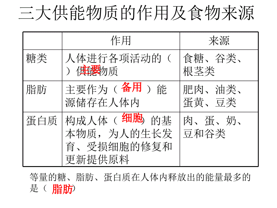 人的食物来自环境复习课_第4页