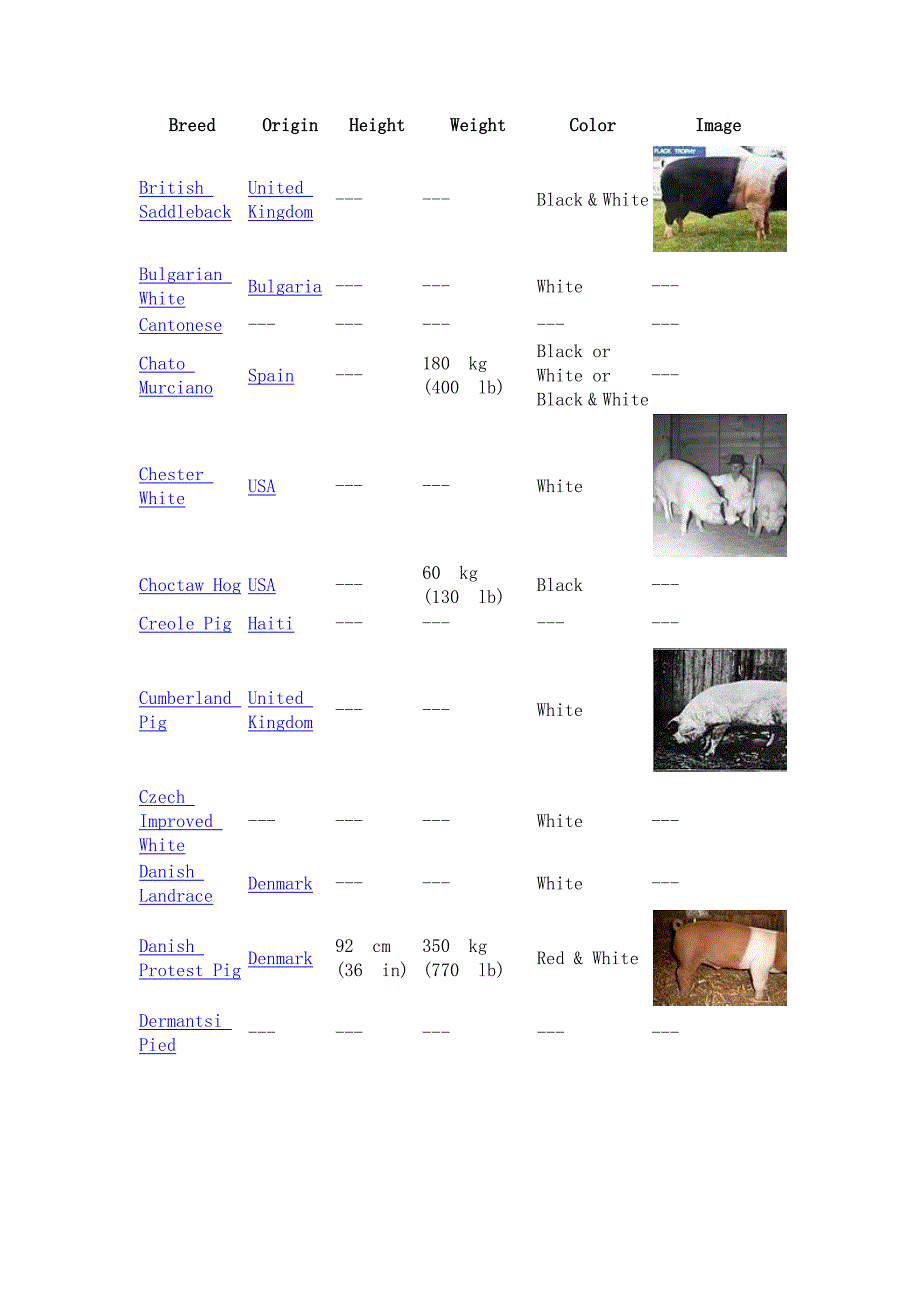 世界常见猪的品种_第3页