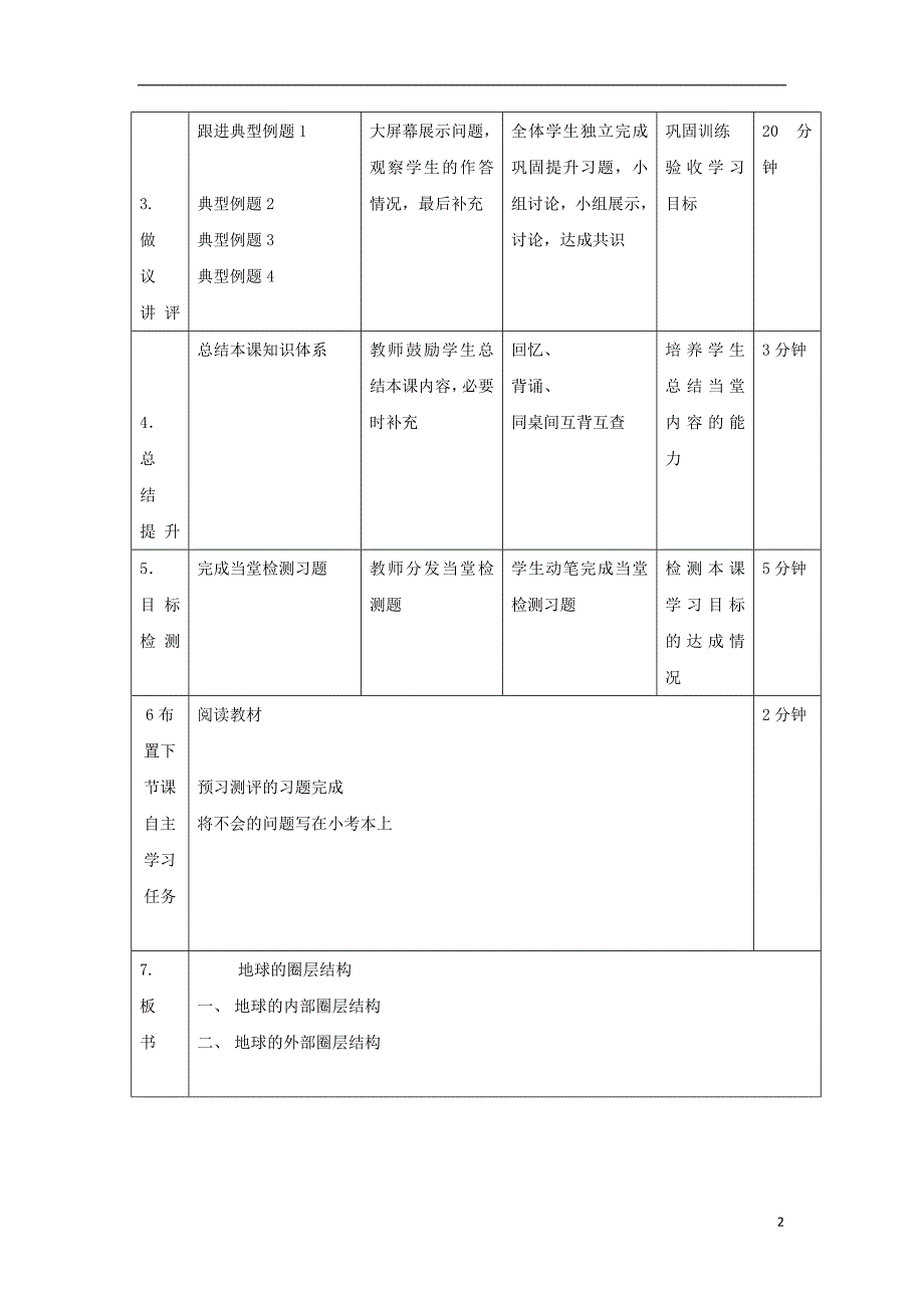 辽宁省大连市高中地理 第一章 行星地球 1.4 地球的圈层结构1教案 新人教版必修1_第2页