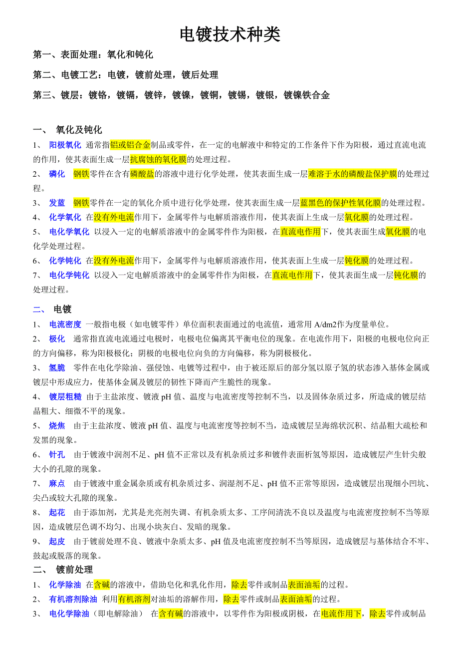 表面处理种类_第1页