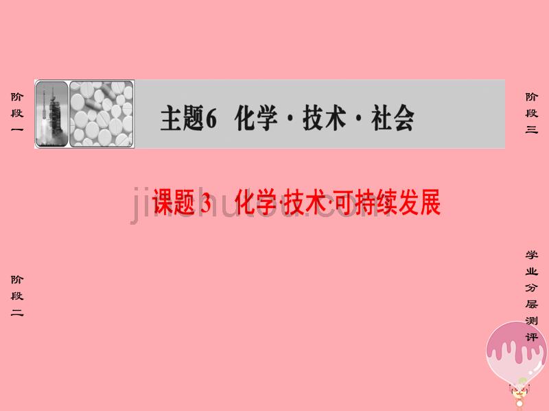 2017-2018学年高中化学 主题6 化学&#8226;技术&#8226;社会 课题3 化学技术可持续发展课件 鲁科版选修2_第1页