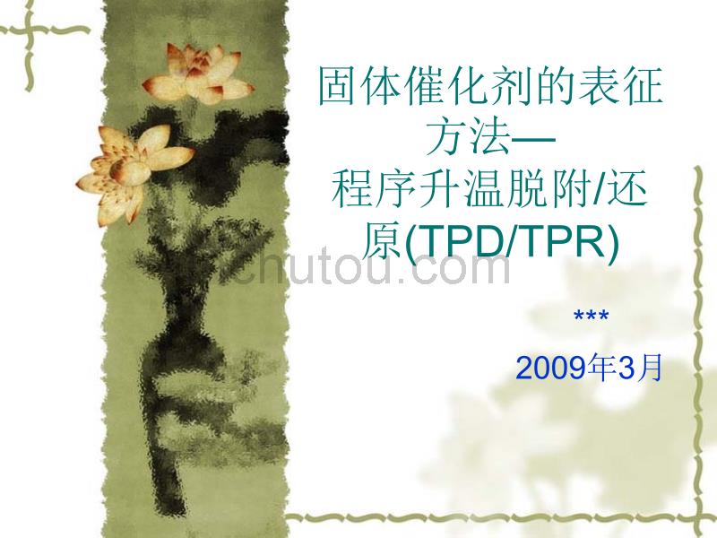 程序升温脱附 tpd tpr介绍_第1页
