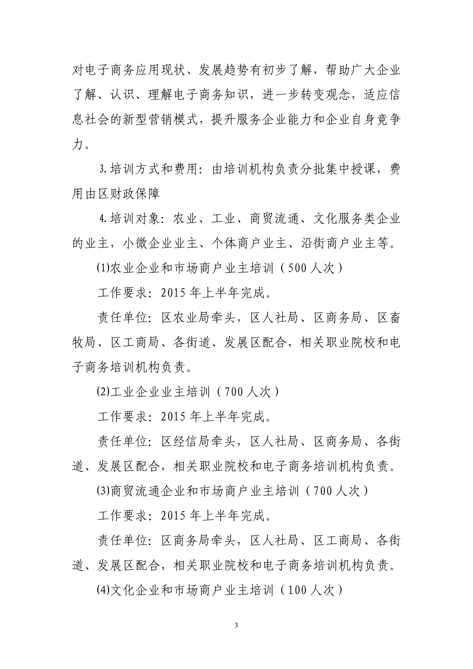 坊子区电子商务人才培训实施_第3页