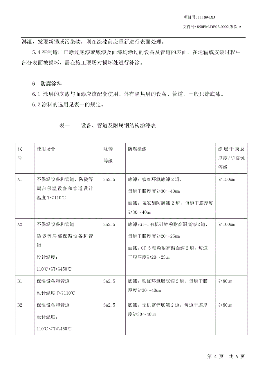 设备及管道涂漆规定_第4页